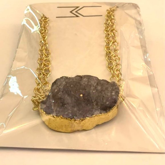 Marrin Costello Jewelry - NEW Marrin Costello Purple Amethyst Druzy Pendant on 18" Chain - one-of-a-kind!